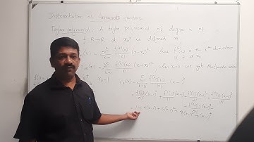 Mathematics for machine learning- Taylor series