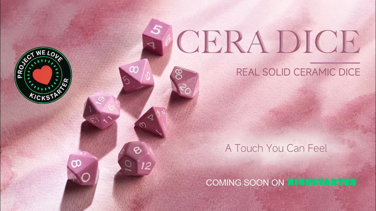 Cera Dice Ceramic TTRPG Dice