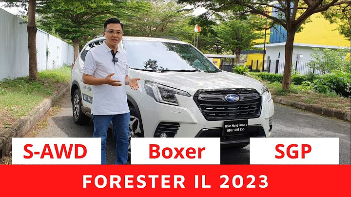 Subaru forester 2023 đánh giá