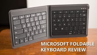 Microsoft Foldable Keyboard Review