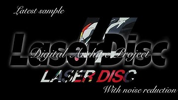 Image quality sample (With noise reduction) - LaserDisc Digital Archive Project