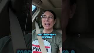 Ellen Tries Not to Throw Shade at Angela’s Driving #womensupportingwomen #driving #carshorts