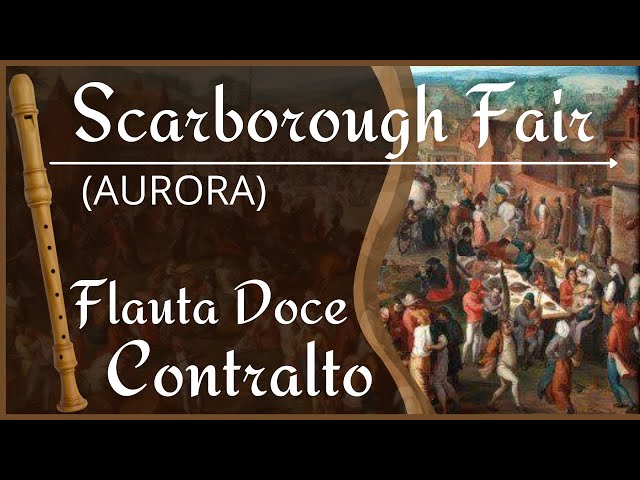 Aurora - Scarborough Fair é uma canção tradicional inglesa