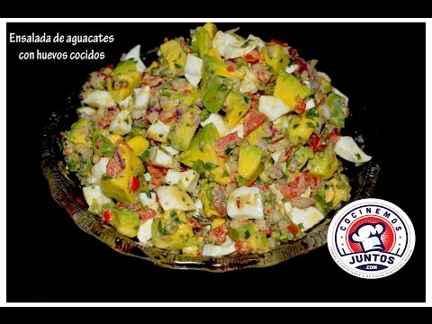 Video: Cómo Hacer Una Ensalada De Pescado Rojo Y Aguacate