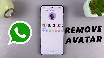 How To Delete Avatar On WhatsApp