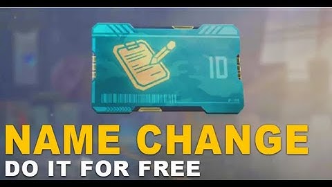 How To Get Free Rename Card In COD MOBILE - No COD POINTS (CP) Required - CODM Tips & Tricks