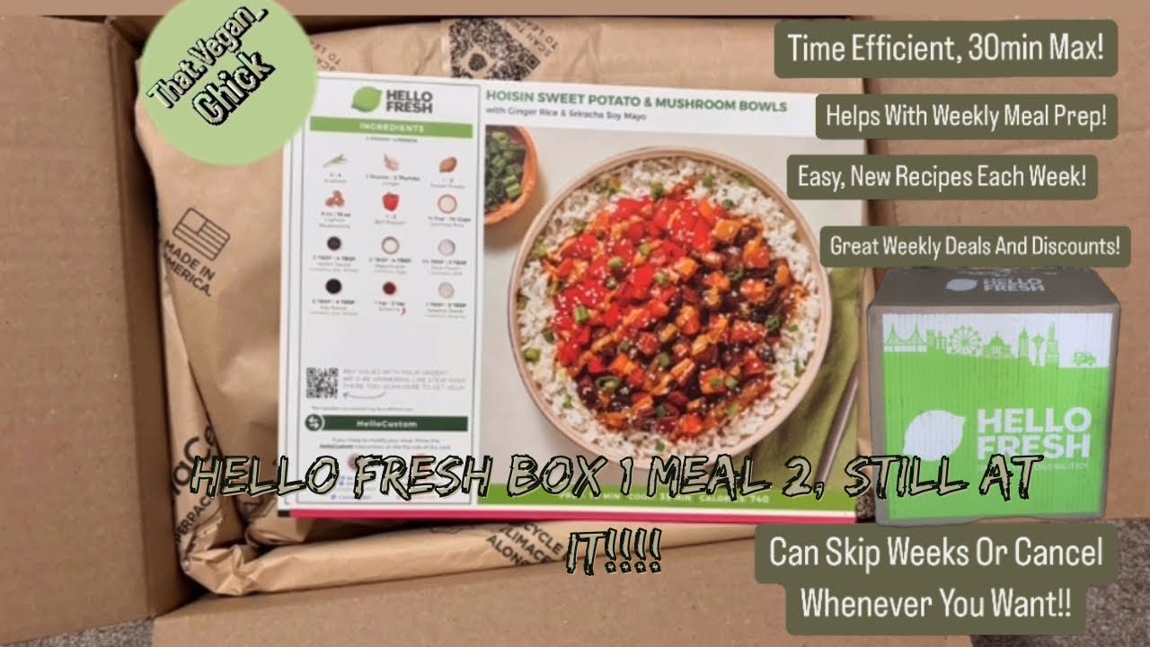 Hello Fresh🍋 Box 1, Meal 2 Review!! - YouTube