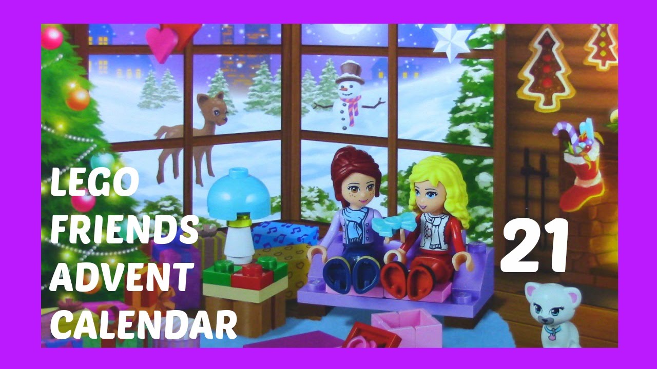 Lego Friends Christmas ADVENT CALENDAR Surprise Toy Unboxing DAY 21