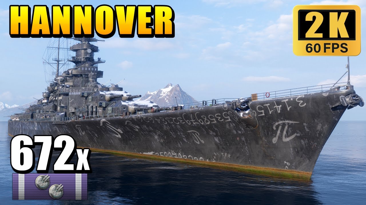 Суперлинкор «Ганновер» — устроил шоу грубой силы