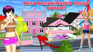 تحديث منزل البنت اصبح باربي Rina Tamaki House is Barbie pink in NEW UPDATE Sakura School Simulator