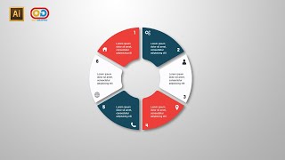 Create an Circle Infographic Design in Adobe Illustrator CC