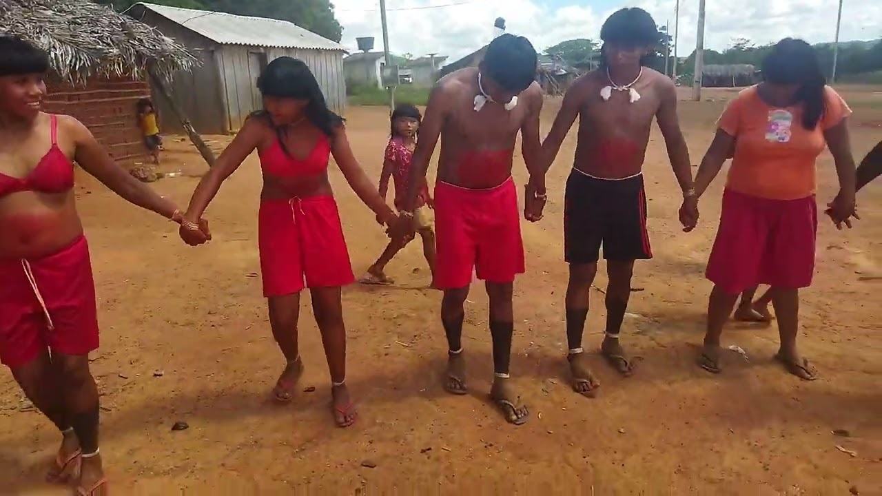 dia 20 de abril 2025, dança tradicional do povo xavante ‐