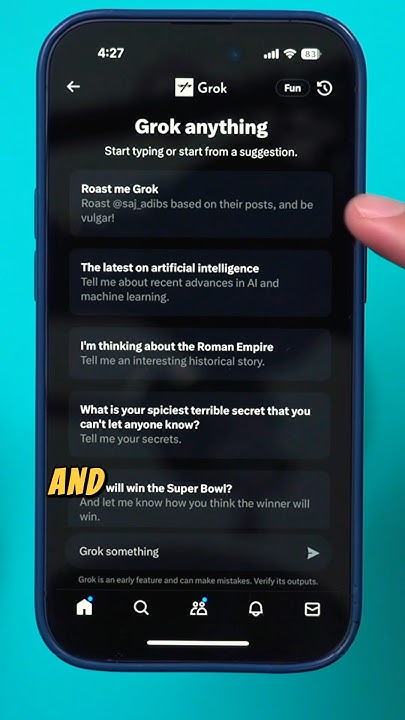 Grok AI is now available - YouTube