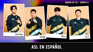 [ESP] ASL S17 Ronda de 16 Grupo A (Bisu, Soulkey, JYJ y Mong) - ASL Español (StarCastTV Español)