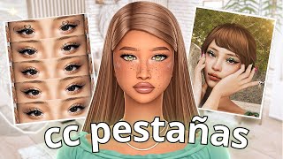 las mejores PESTAÑAS para los sims 4 ✨ CC haul 2026
