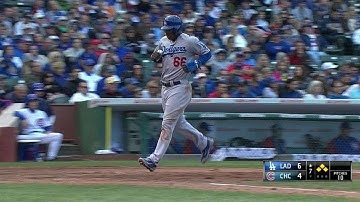 LAD@CHC: Kemp drives in his fourth run with a single