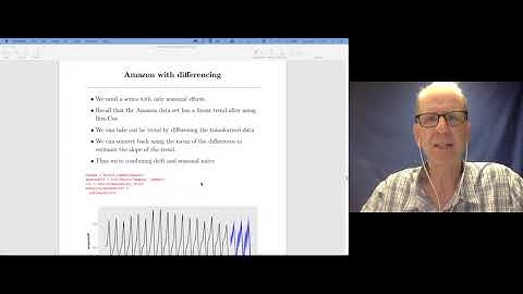 Time series Intro part 7:  seasonal naive  and baseline model wrapup