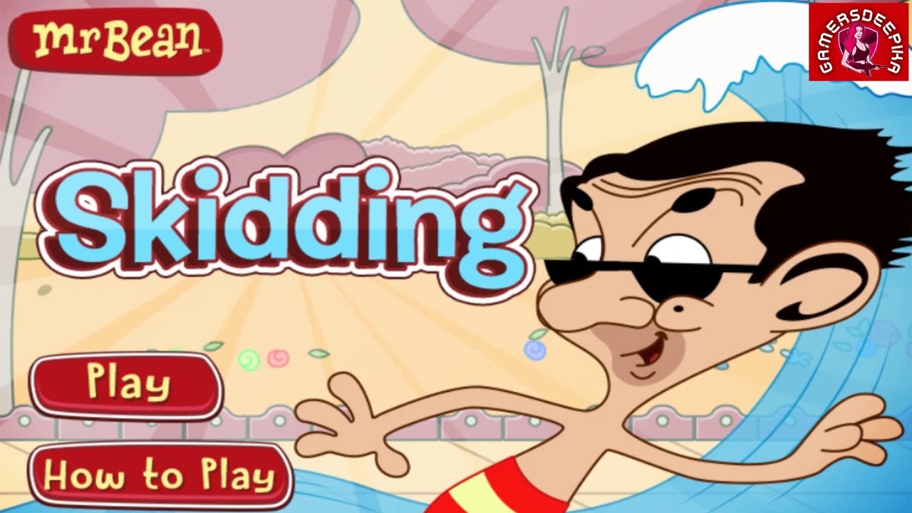 mr Bean Skidding | Mr Bean Games | Let's Play 