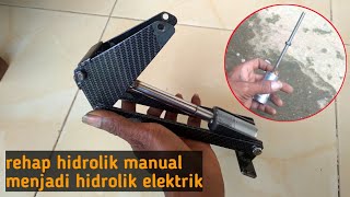 rehap hidrolik bak dump miniatur truk. Hidrolik elektrik (dump truck miniature)