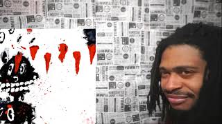 LIL DARKIE - COMPOSITION III IN RED, WHITE, AND BLACK (REACTION)