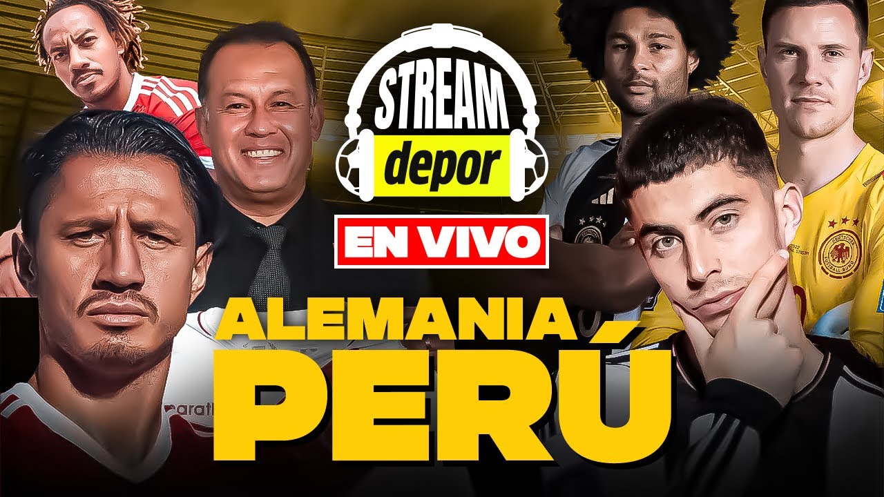 Perú vs. Alemania EN VIVO y EN DIRECTO amistoso FIFA YouTube