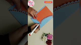 DIY Birthday Card Tutorial 🎉 #shorts