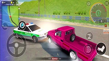Truck Driver vs Highway Police | Xtreme Drift 2 👮 #7 Truck Games Android Gameplay