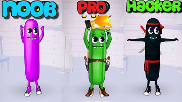 NOOB vs PRO vs HACKER - Wacky Run