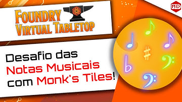 Desafio das Notas Musicais - Monk Active Tiles