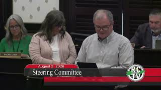 Steering Committee - August 3, 2026