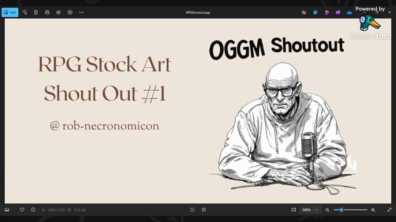 Stock Art Shoutout # 1. w/Rob Necronomicon and The Smithsonian