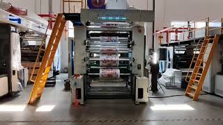 High-Precision Flexo Plastic Printing Machine | CI & Stack Tech for Film & Bags | Puji Machinery