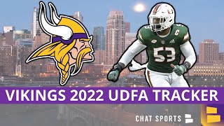 Vikings UDFA Tracker: Here Are All The UDFAs The Vikings Signed After The 2022 NFL Draft