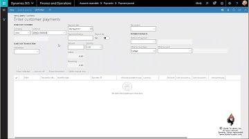 Accounts Receivable Daily Procedures in Microsoft Dynamics 365 for Finance and Operations