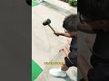 Floor paint with granite-like hardness.#foryou #repair #coating #concrete #quickrepair #damage