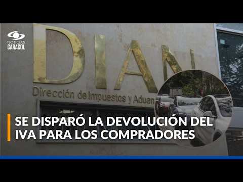 Los problemas de DIAN para devolución del IVA a quienes compraron vehículos eléctricos e híbridos
