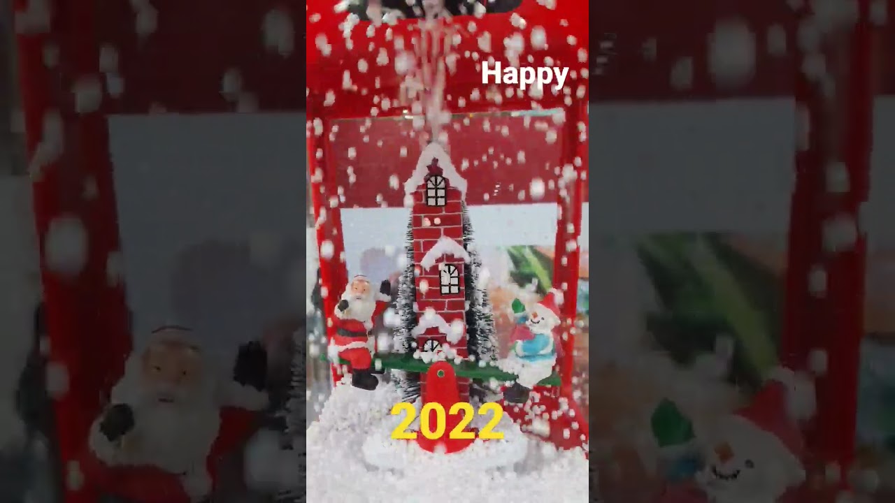 2022 Santa Claus Merry Chritmas Happy Good Luck New Year