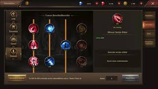 Dragon Storm Fantasy Kılıç Ustası En Uygun Beceri Dağılımı.