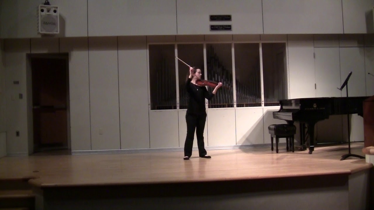 Barber Violin Concerto, 1st mvt YouTube