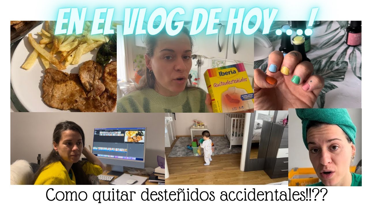 quitar desteñidos accidentales⁉️ Vlog en casa #madamglam - YouTube