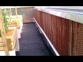 Aquaponic Greenhouse Cooling System