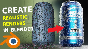 creating realistic water droplets and product renders in blender