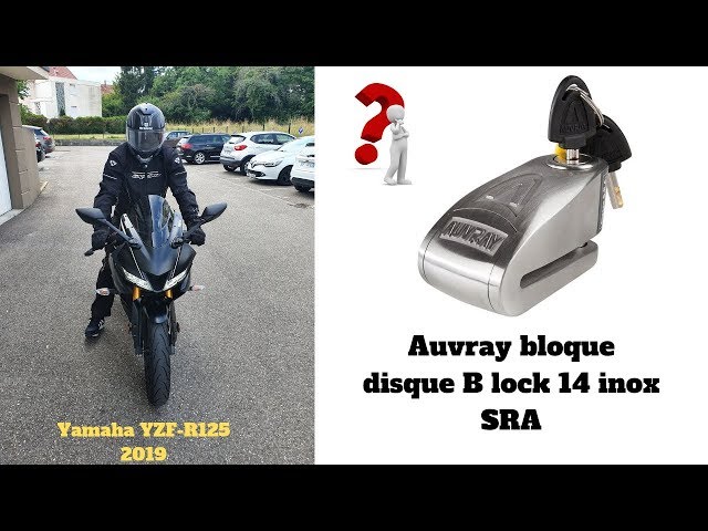 Bloque disque alarme AUVRAY B-Lock 14 Inox SRA