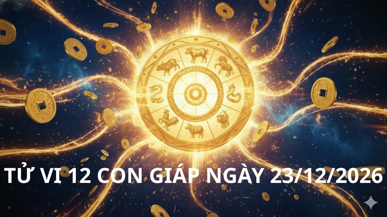 💰💰💰Tử vi 12 con giáp ngày 23/02/2026 (kèm số may mắn) - Tài lộc bùng nổ💰💰💰