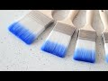 MSN Good Visual Effect Dual Colored Synthetic Filament Wooden Handle Paint Brush.