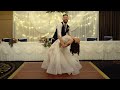 Mr & Mrs Manitzky SURPRISE guests with funny wedding dance!
