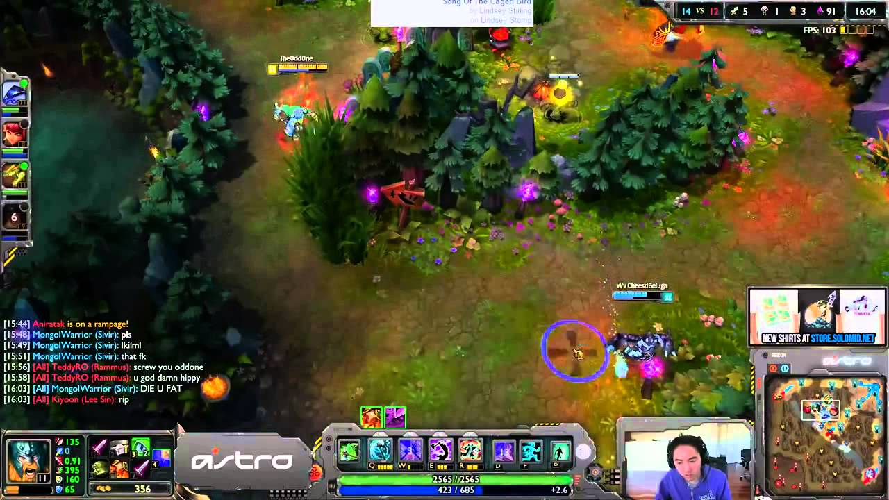 TheOddOne (TSM) - Olaf vs Lee Sin - Jungle