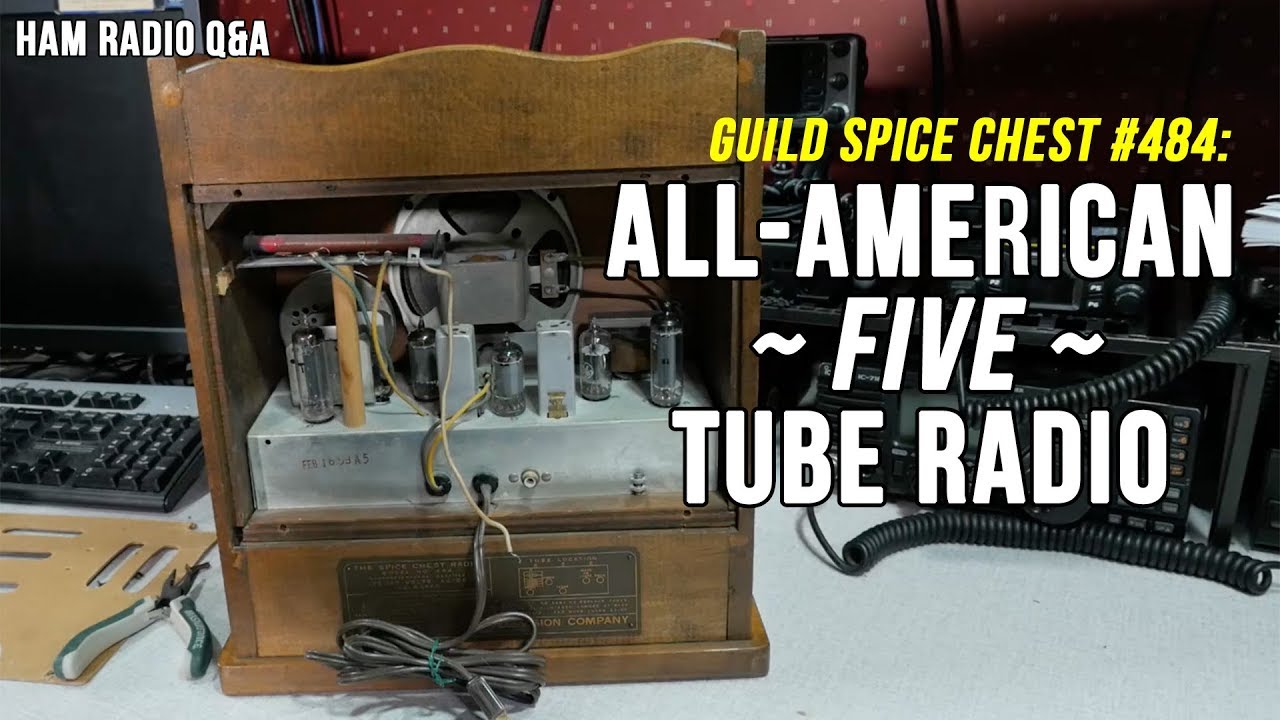 Guild Spice Chest #484 - All American Five Tube Radio - KB9VBR