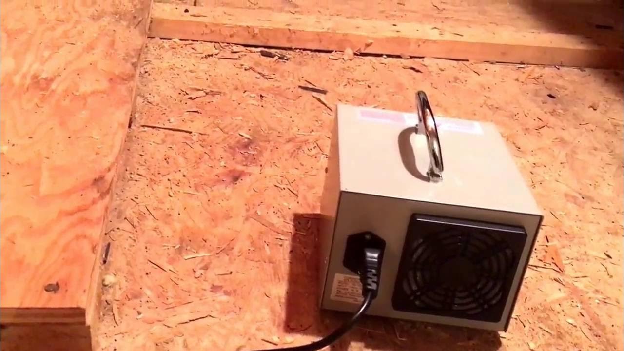 How to easily remove mold smell from an attic or basement or anywhere