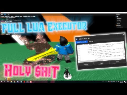 OMG | ChrySploit | Full Lua script Executor!!! | FE ADMIN, TITAN, JAILBREAK HAX & MORE!! | WORKING